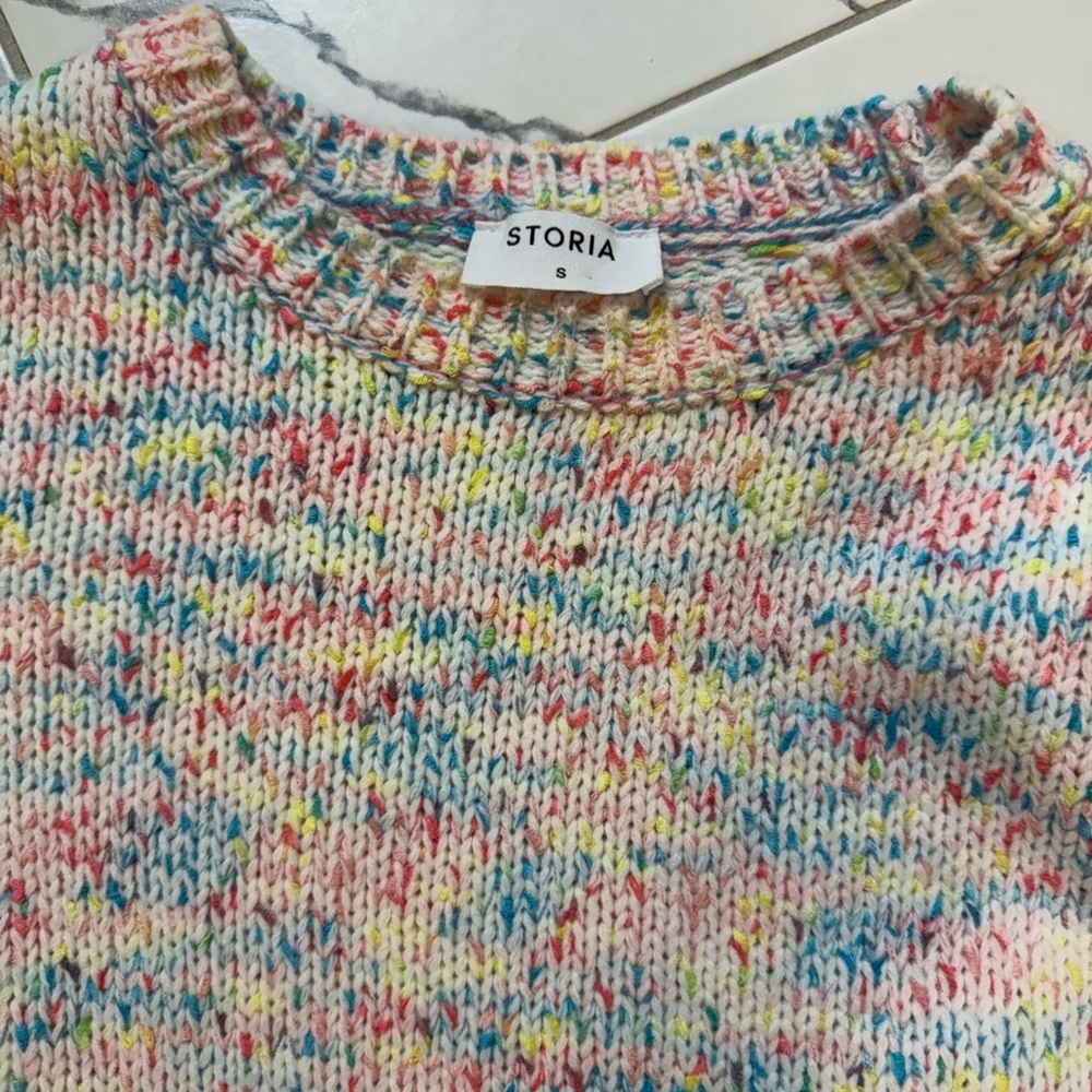 Storia Multicolor Knit Sweater